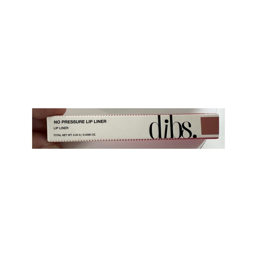 DIBS Beauty No Pressure Lip Definer Liner Shade 1 On The Rose Mauve NIB
